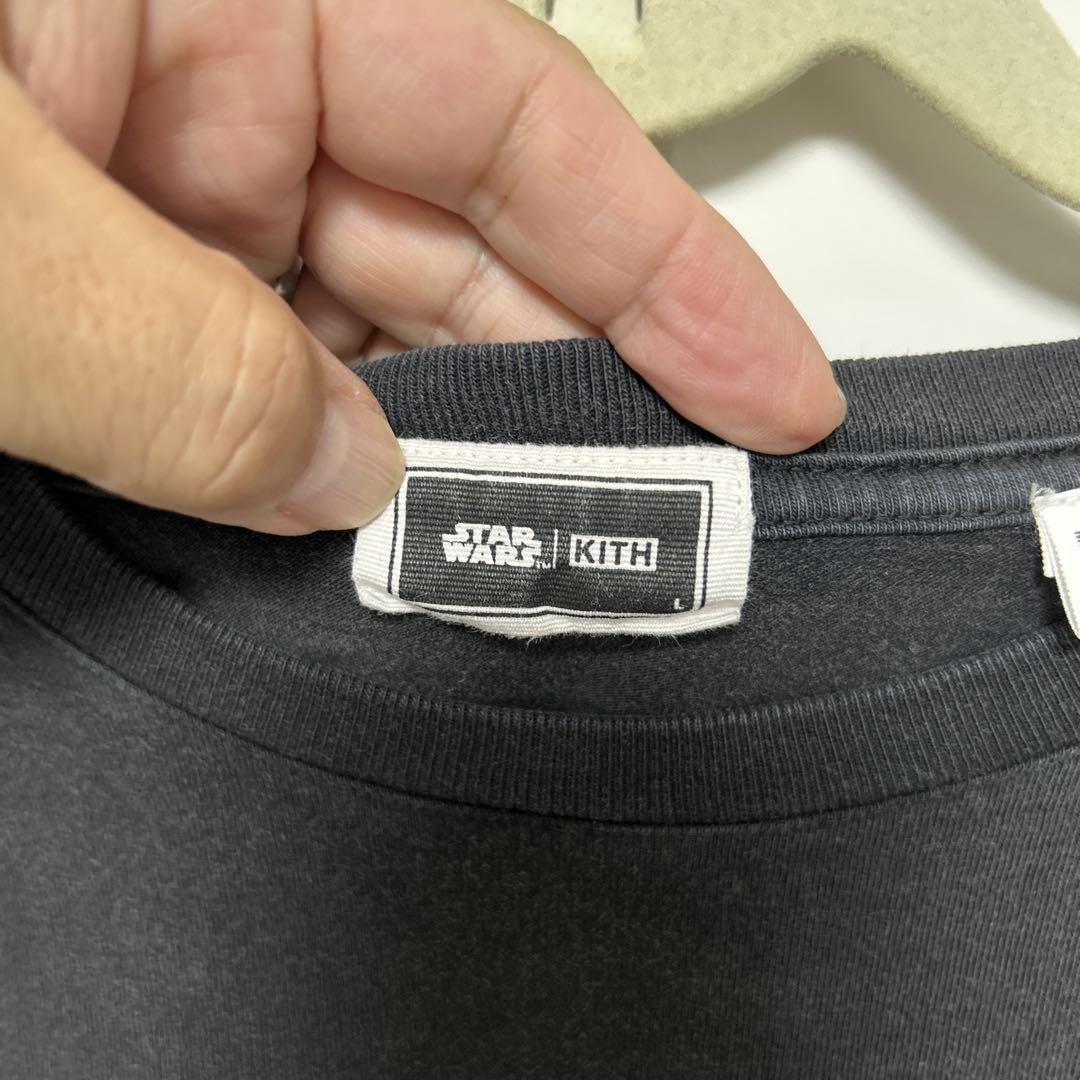 Lサイズ KITH STAR WARS コラボ Tシャツ ブラック キス 中古・古着通販】KITH (キス) STAR WARS (スターウォーズ) 半袖T