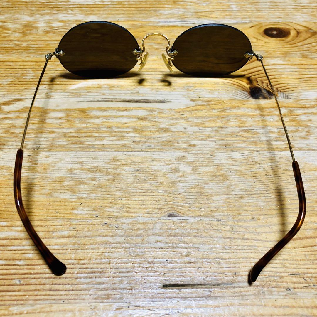 70’s SAVILE ROW 14KT GF 金張り サングラス ALGHA