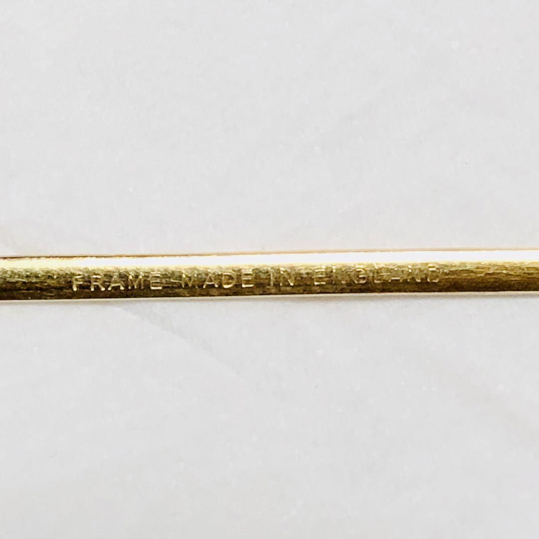 70’s SAVILE ROW 14KT GF 金張り サングラス ALGHA
