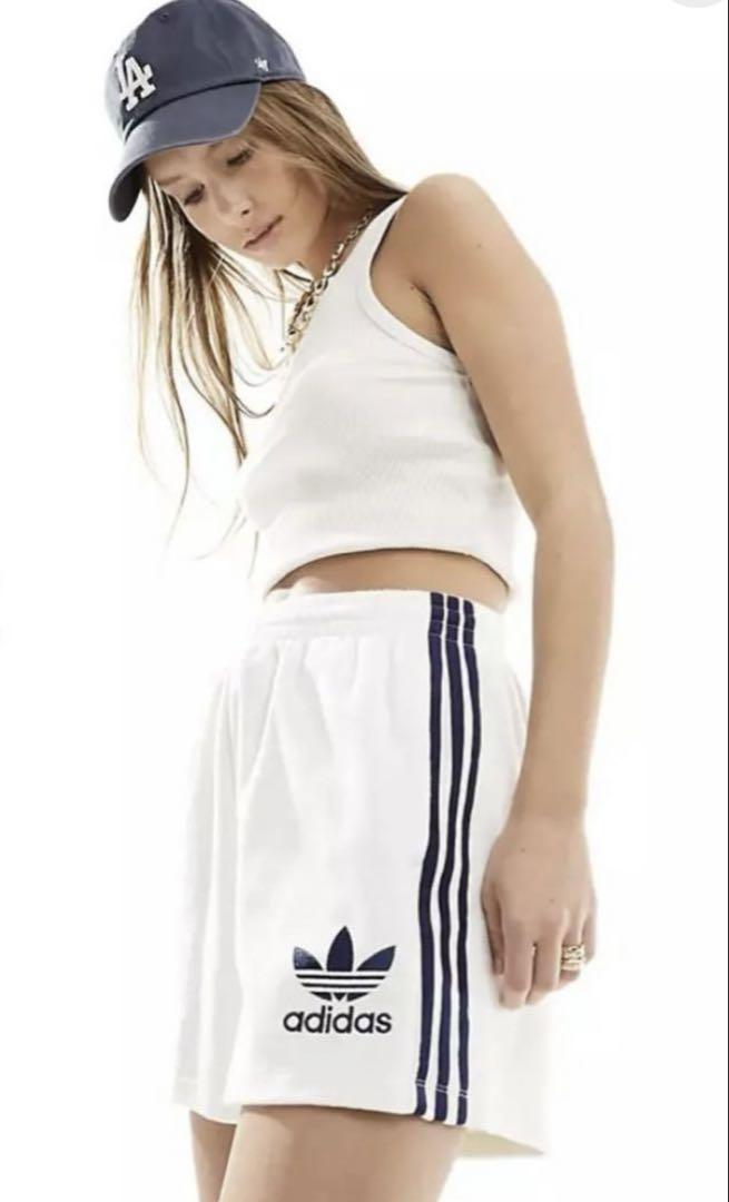 レディース 【adidas】W TERRY SHORT OFFWHITE 国内発送 レディース 【adidas】 アディダス W TERRY SHORT ショート