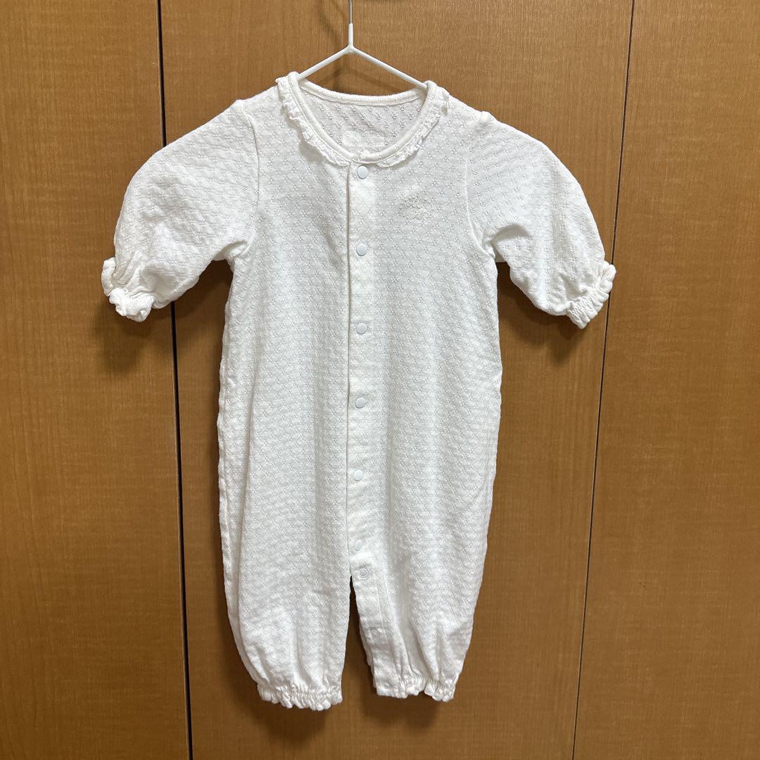 ミキハウス　セレモニードレス　新生児 美品 ミキハウス 新生児 セレモニードレス3点セット - メルカリ