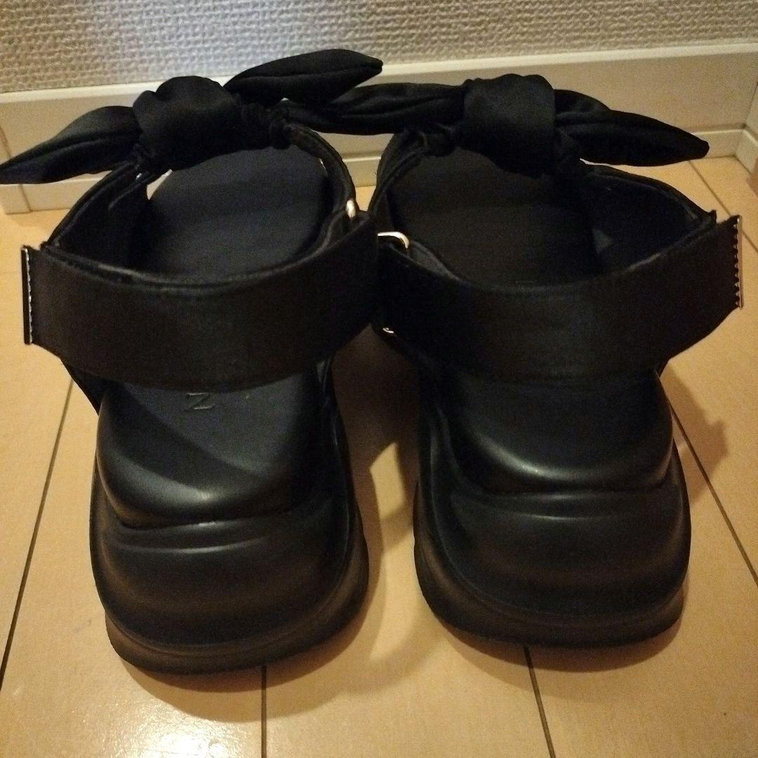 LE TALON｜《追加》リボンスニーカーソールサンダル | Rakuten