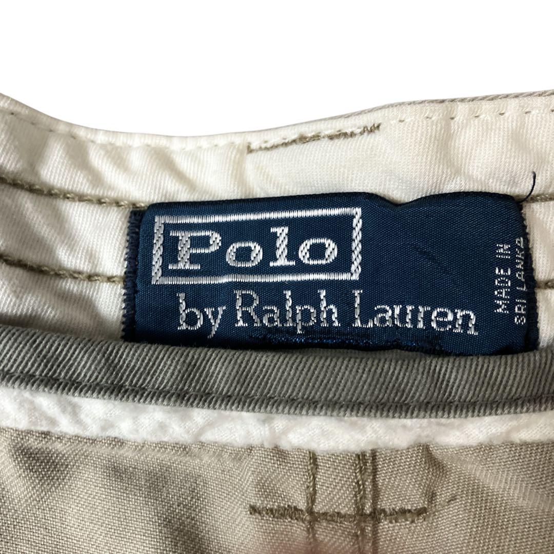 RALPH LAUREN ラルフローレン 00s カーゴショーツW40ベージュ系