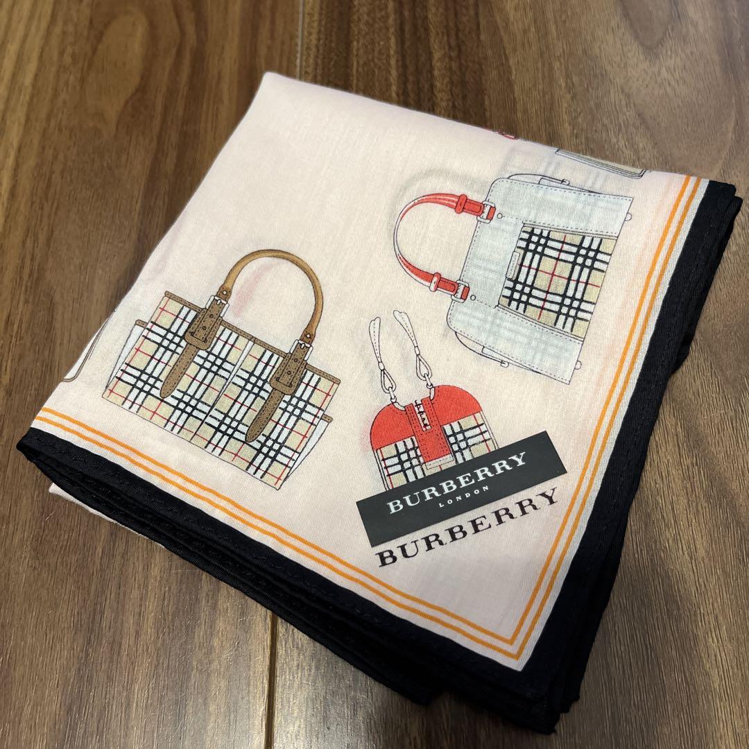 バーバリーハンカチ BURBERRY バーバリー ハンカチ ウォッシュタオル タオルハンカチ