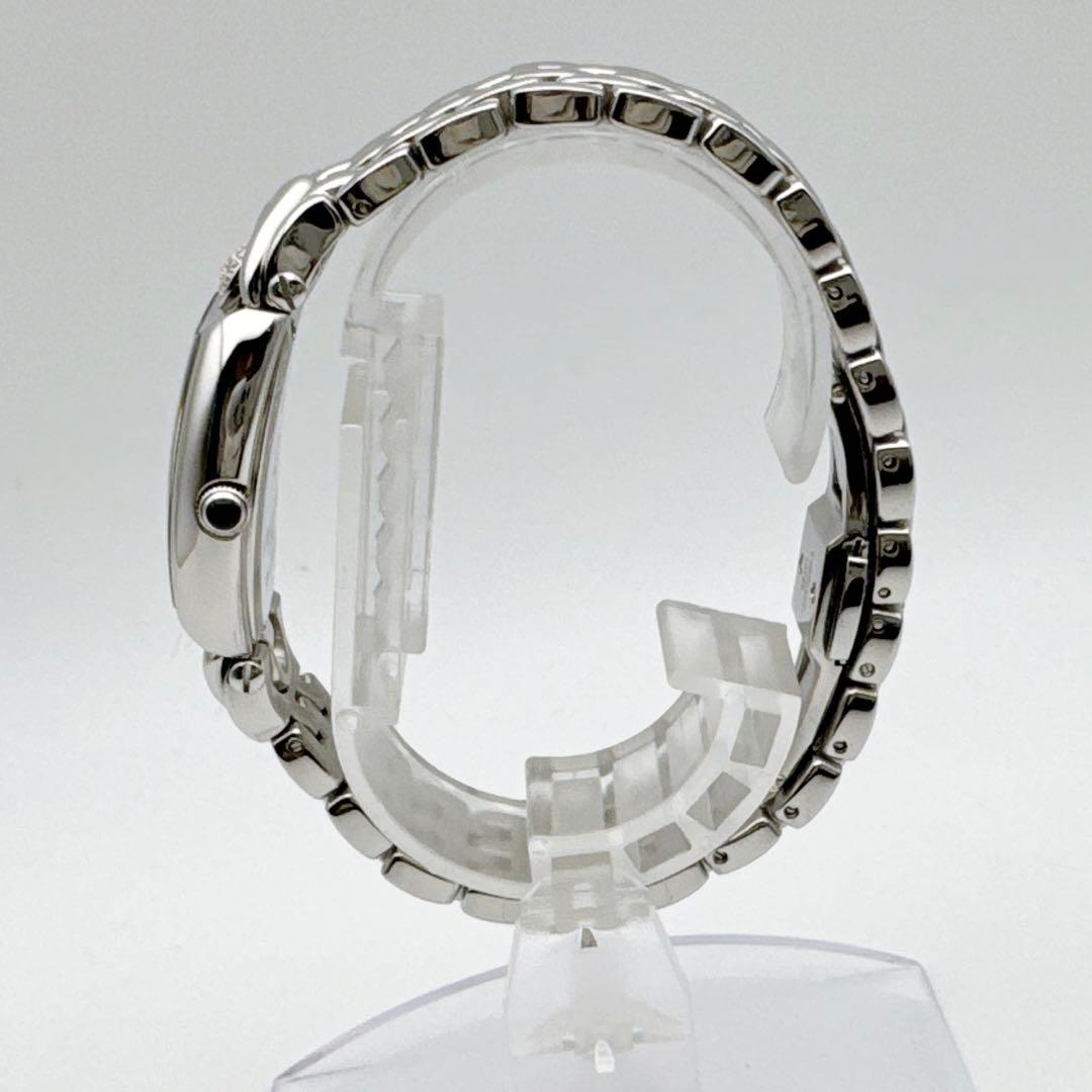 【美品】AMONNLISA 24Pダイヤベゼル シェル文字盤 腕時計 トノー