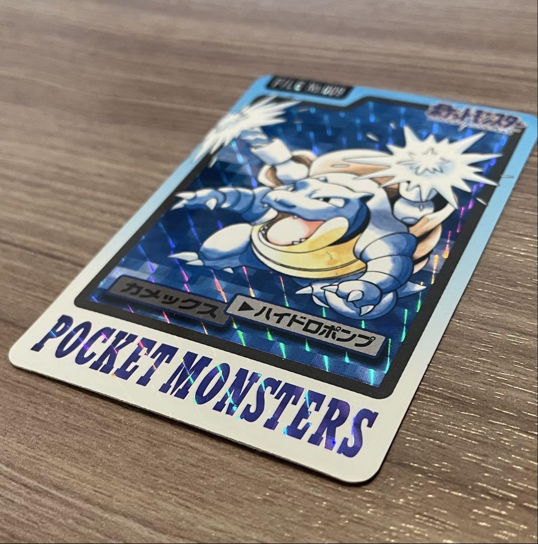 カードダス ポケットモンスター ポケモンカード カメックス 美品 当時物
