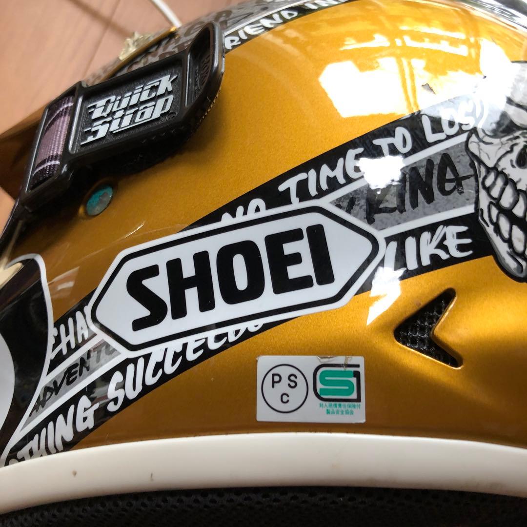 紫③ SHOEI ショウエイ ヘルメット オフロード 100%ゴール - 通販