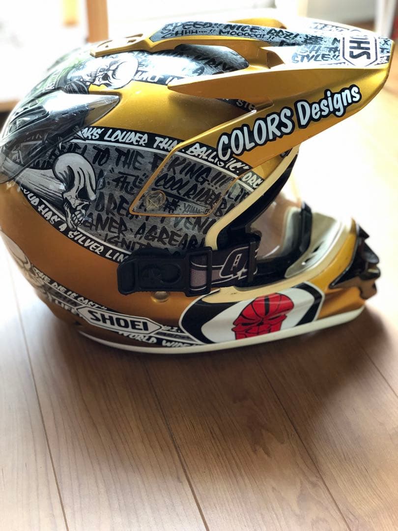 SHOEI ショウエイ ヘルメット オフロード 100%ゴール | yukta.my