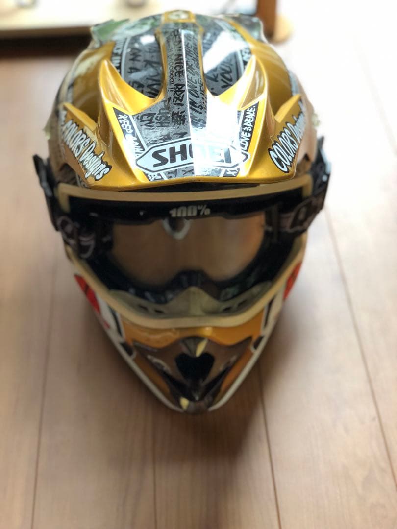 SHOEI ショウエイ ヘルメット オフロード 100%ゴール 当社の taplab.it