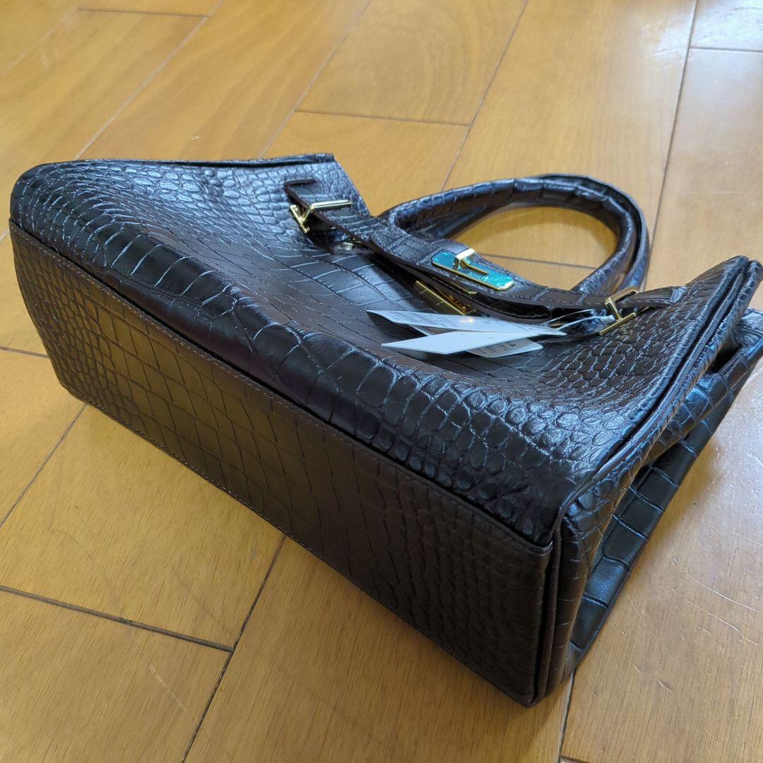 myk様専用☆未使用タグ付き☆シータパランティカ クロコトートバッグ