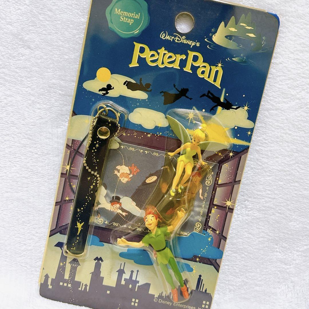 激レア! 販売終了 ディズニー ピーターパン ティンカーベル キーホルダー Disney ディズニー】ピーターパン キーホルダー カード付 激レア