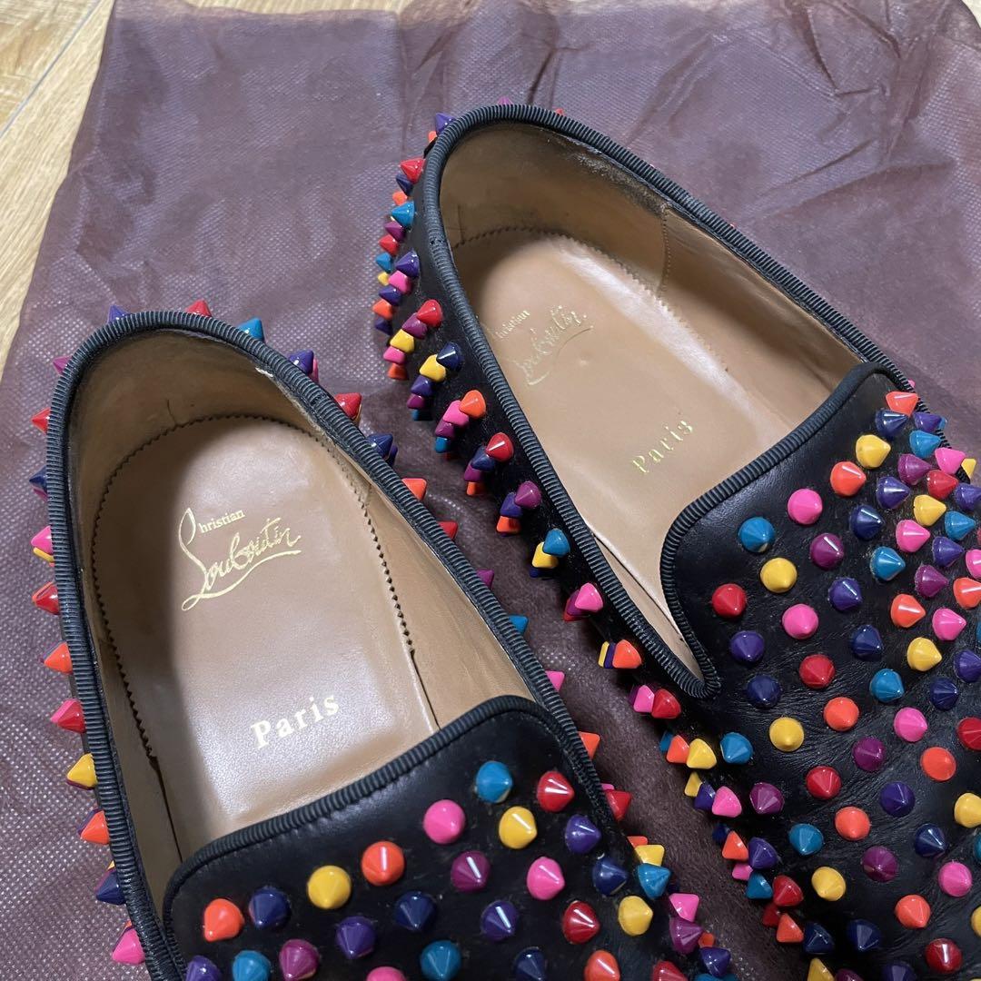 Christian Louboutin カラフル ローファー 43 1/2 画像2