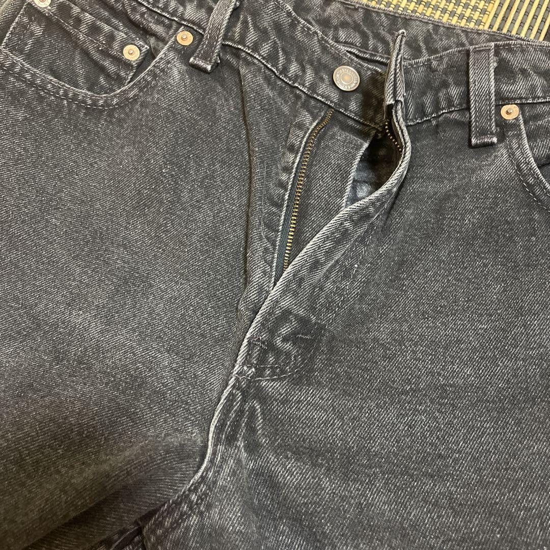 Levi's 551 ブラックデニム 12 MED