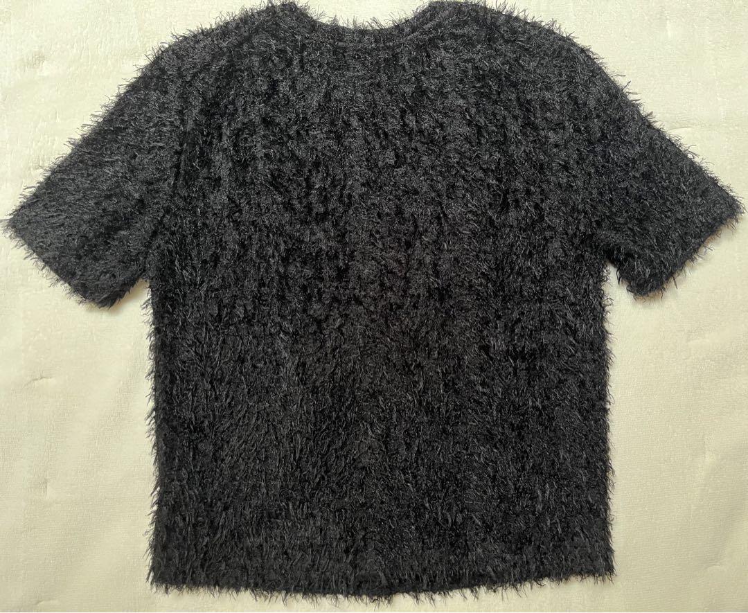 完売 韓国 TEAKティーク BOUKLE 半袖 ニット SLOBE IENA