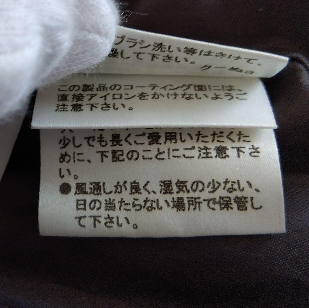 【美品】BURBERRY　ブルーレーベル　チェック　コーティングスプリングコート