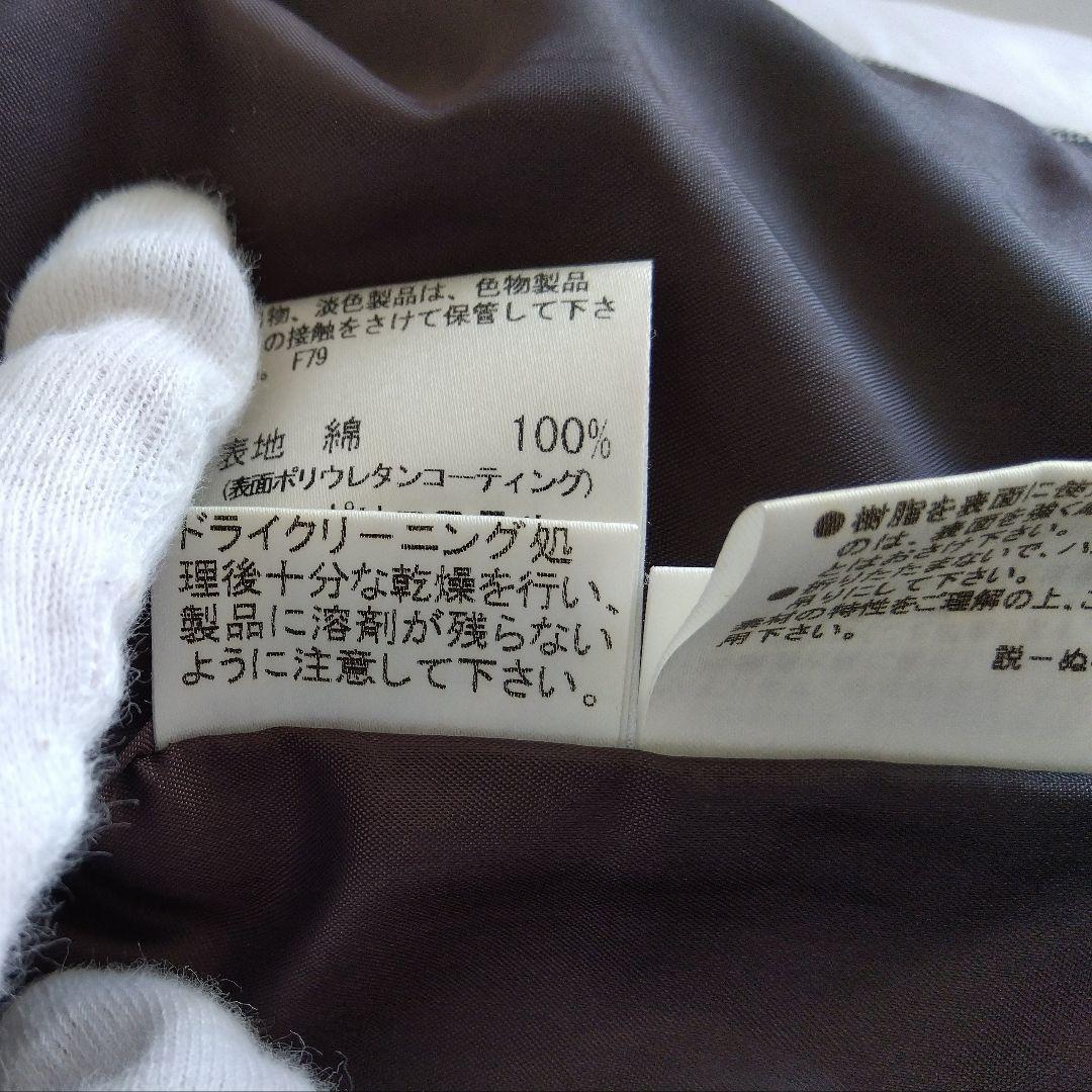 【美品】BURBERRY　ブルーレーベル　チェック　コーティングスプリングコート