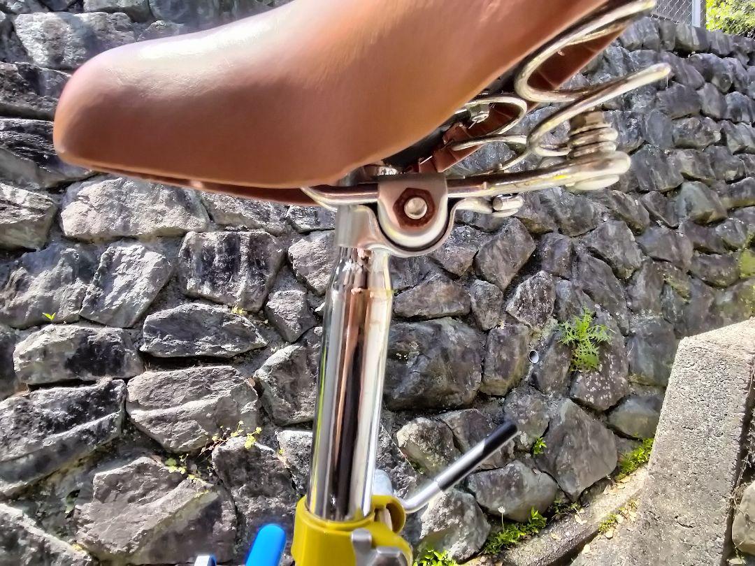 イエロー折りたたみ自転車 ミニベロ 小径ホイール イエロー折りたたみ自転車 ミニベロ 小径ホイール
