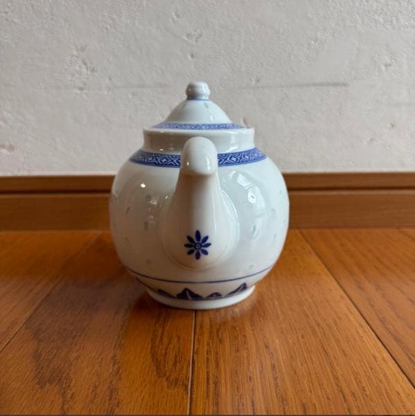 中国景徳鎮制 ティーポット 小皿 コップセット