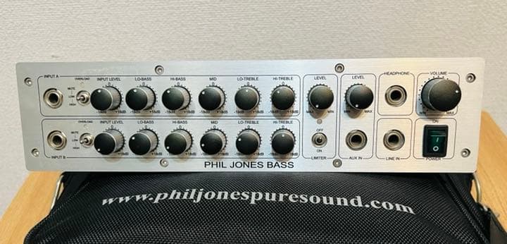 PHIL JONES BASS D-600 ベースアンプヘッド 専用バッグ付 【公式通販】