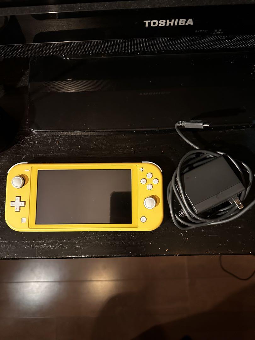 スティック動きづらい】Nintendo Switch lite イエロー