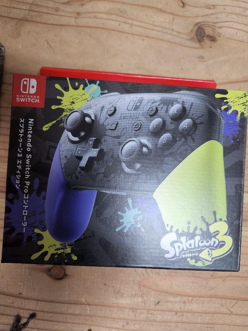 オープニング 大放出セール】 家庭用ゲーム本体-スプラトゥーン3 オンラインストア通販店 【未使用】プロコン & 【開封済】スプラトゥーン3 家庭用ゲームソフト