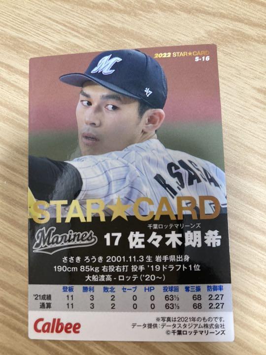 日本製即納 佐々木朗希 プロ野球チップス箔サイン Mbs5K-m16243889112 限定SALE新作