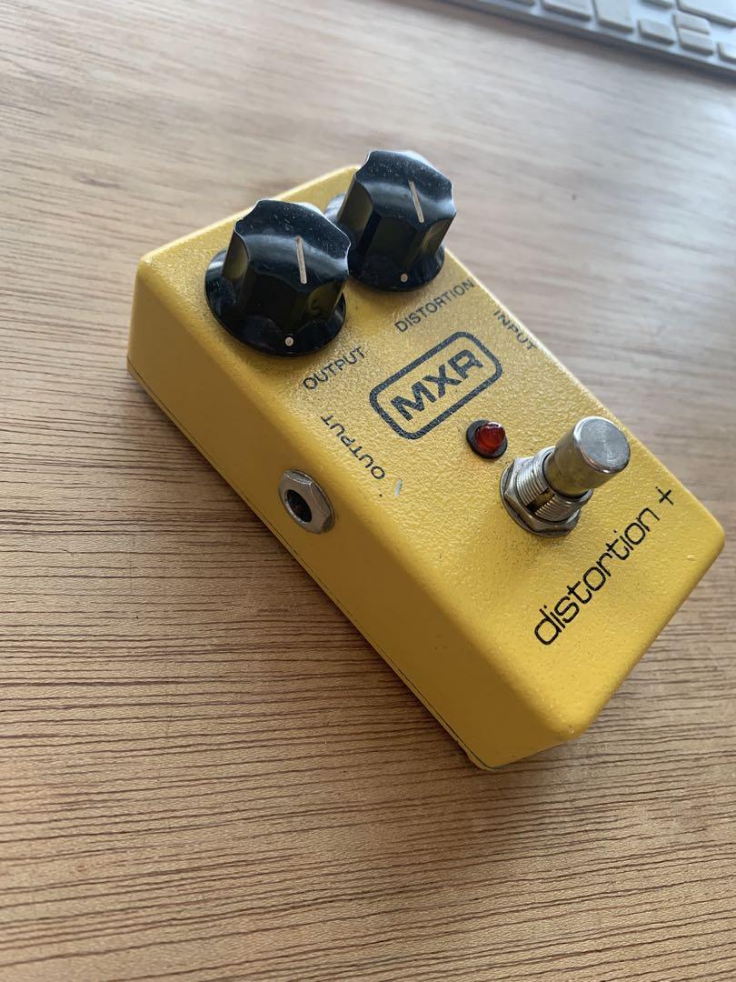 MXR Distortion + イエロー ギターエフェクター