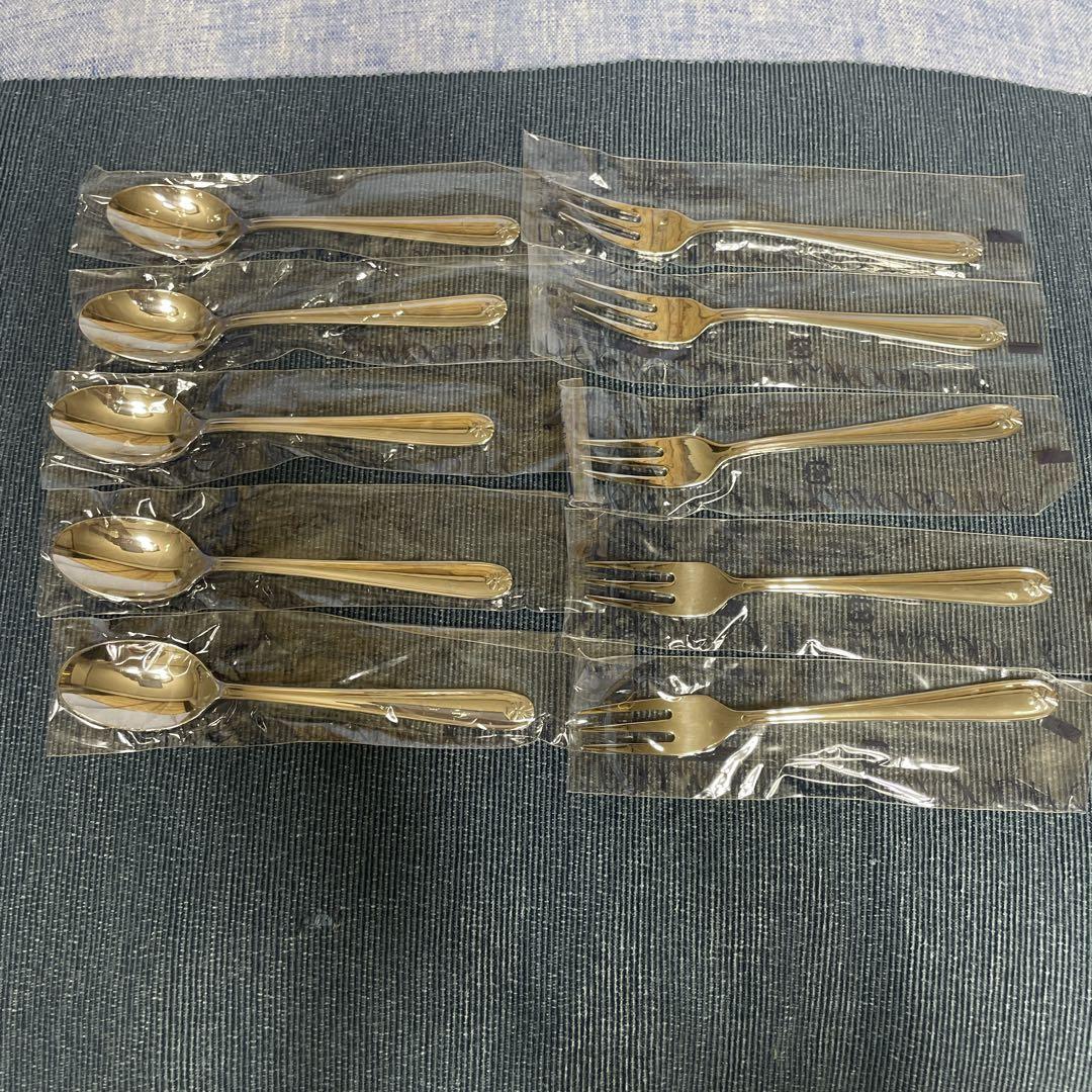 【匿名配送】LUCKY WOODのカトラリーセット 未使用 ラッキーウッド カトラリーセット25本 スプーン フォーク