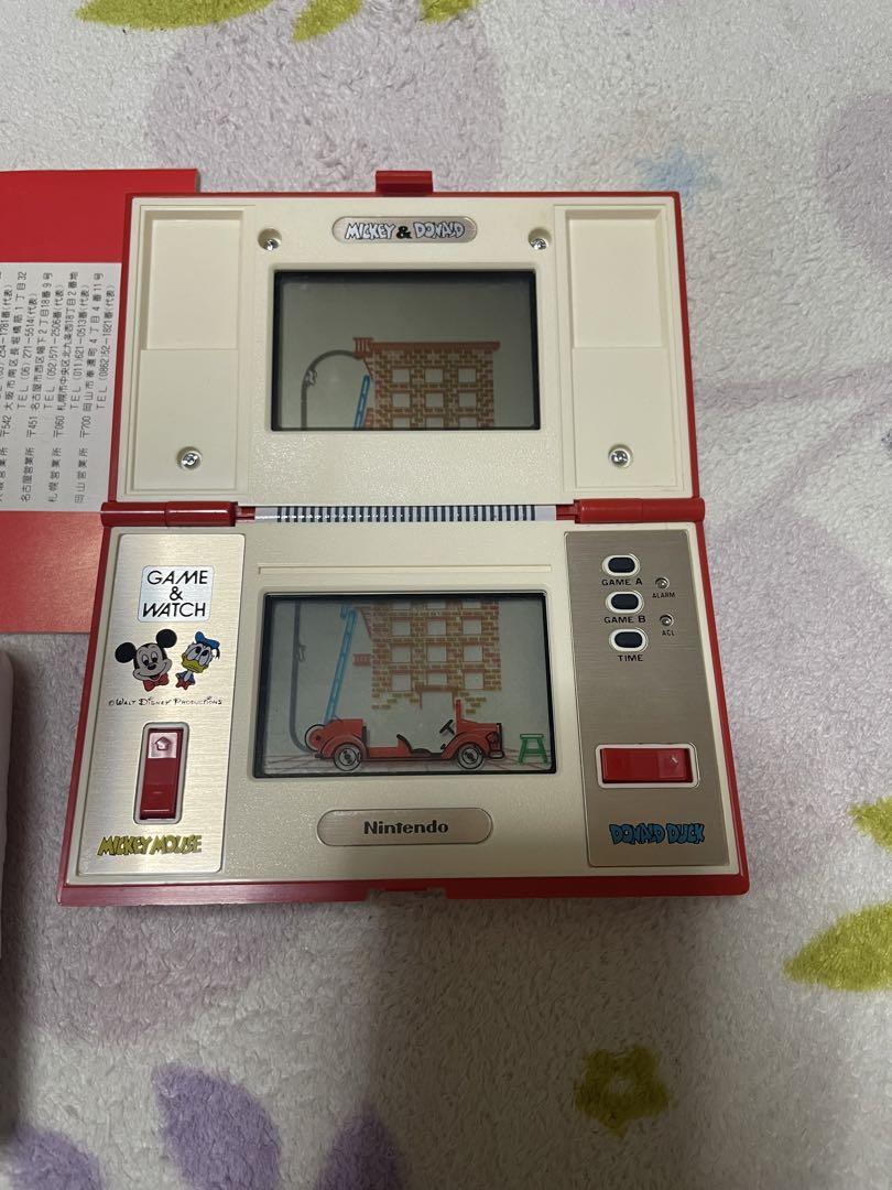 任天堂 ゲーム ウォッチ  ミッキー & ドナルド
