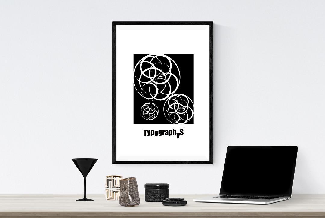 スペシャルオファ A2】TYPOGRAPHYSアートポスター（大型A2サイズ）#68959 その他