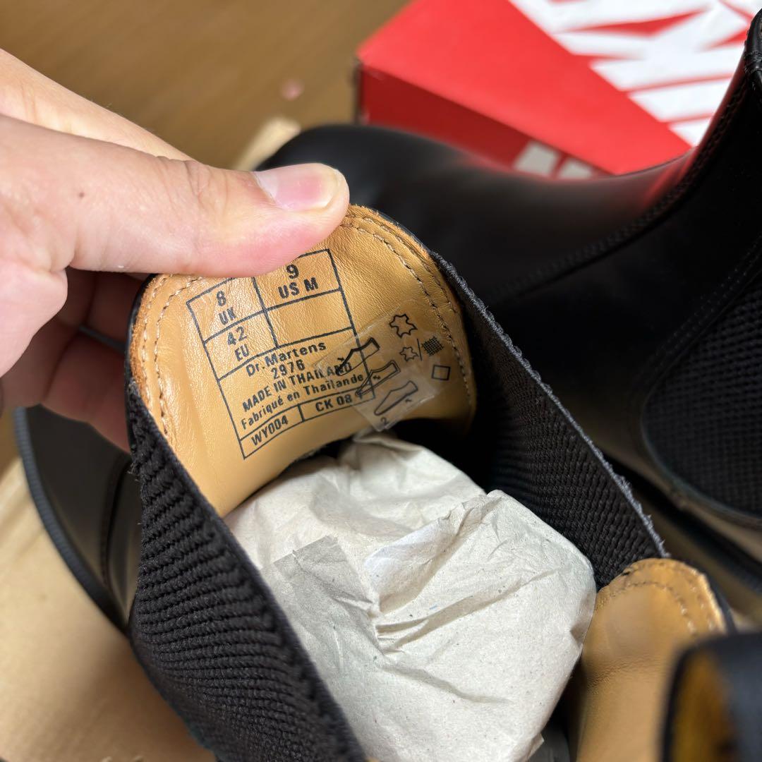 【新品未使用】Dr. Martens ブラック　サイドゴア　2976