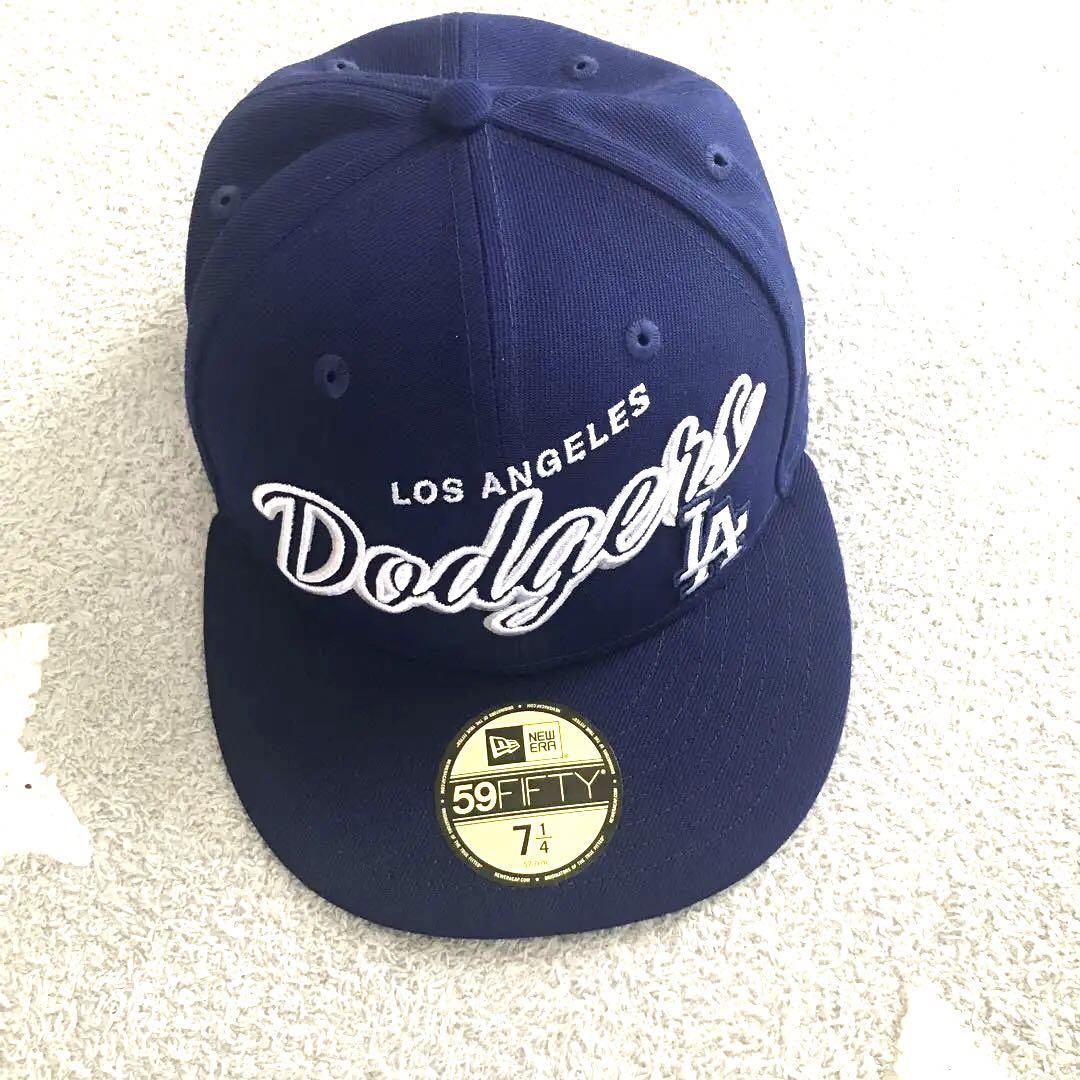 【新品未使用】ロサンゼルス・ドジャース MLB スクリプト サイド59FIFTY