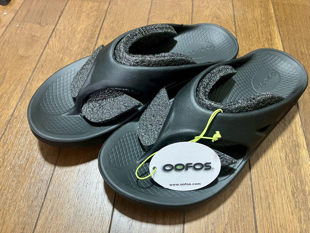 OOFOS OORIGINALブラック サンダル