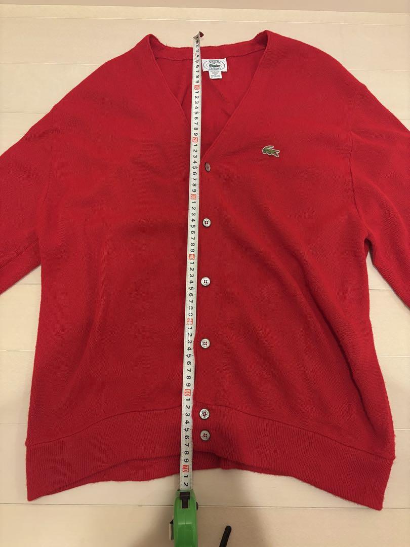 IZOD LACOSTE 80sアメリカ製 アイゾッド ラコステ カーディガン