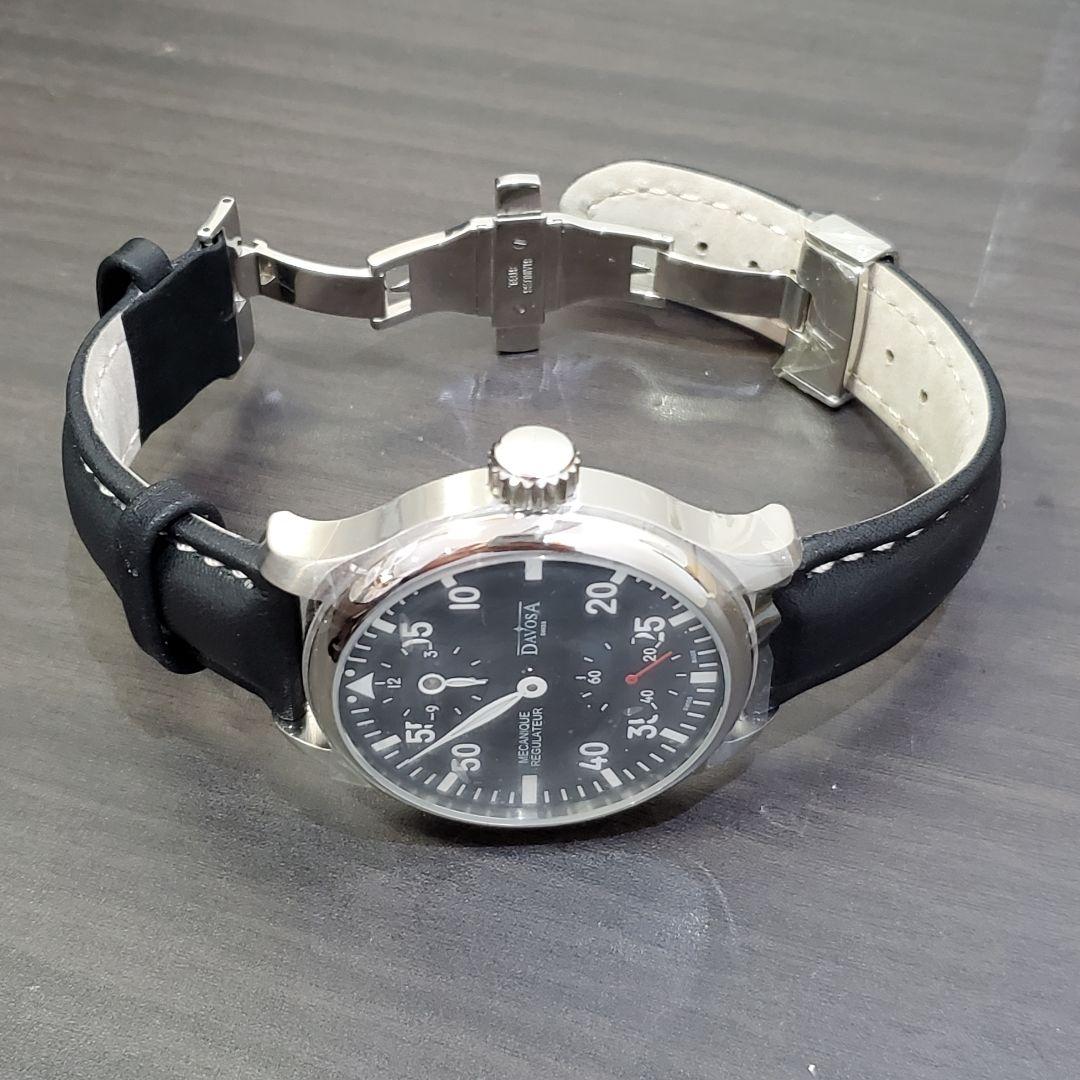 商談済みです。　DAVOSA SWISS 裏スケルトン　手巻き腕時計