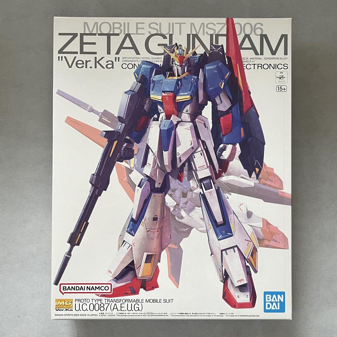MG 1/100 ゼータガンダム Ver.Ka