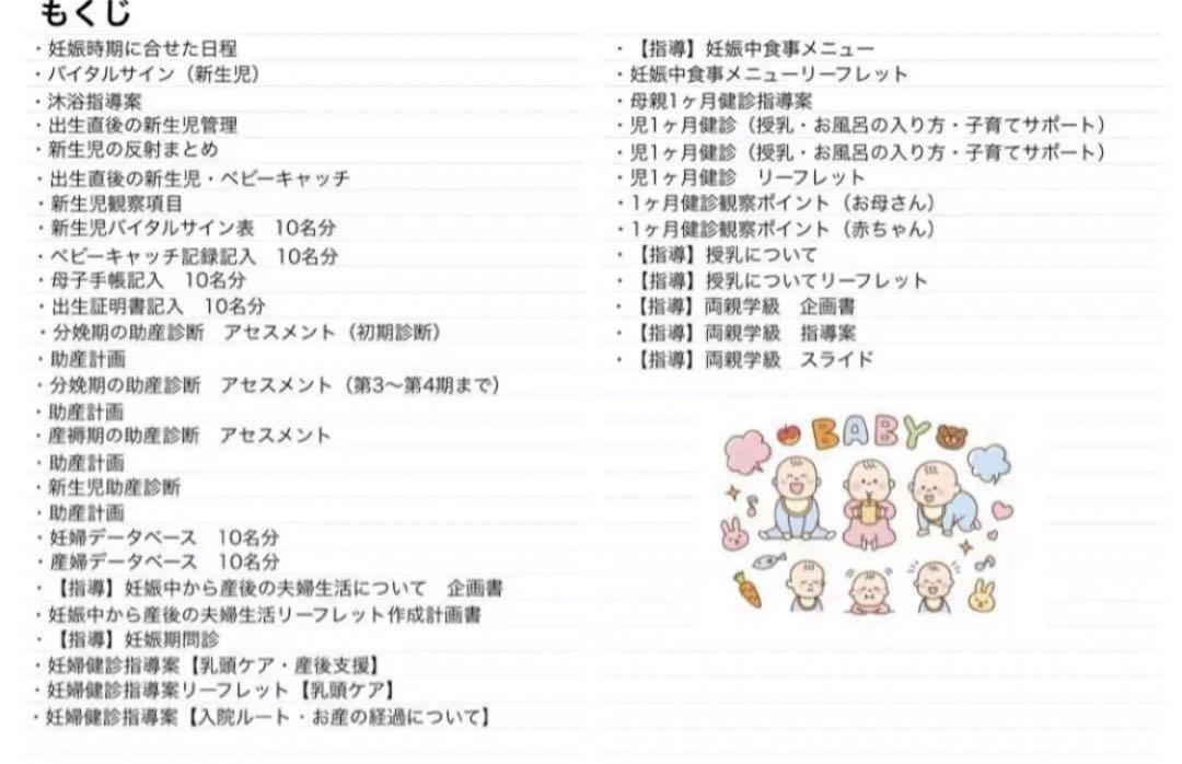 助産学生　助産師　実習ポケットノート　助産師国家試験