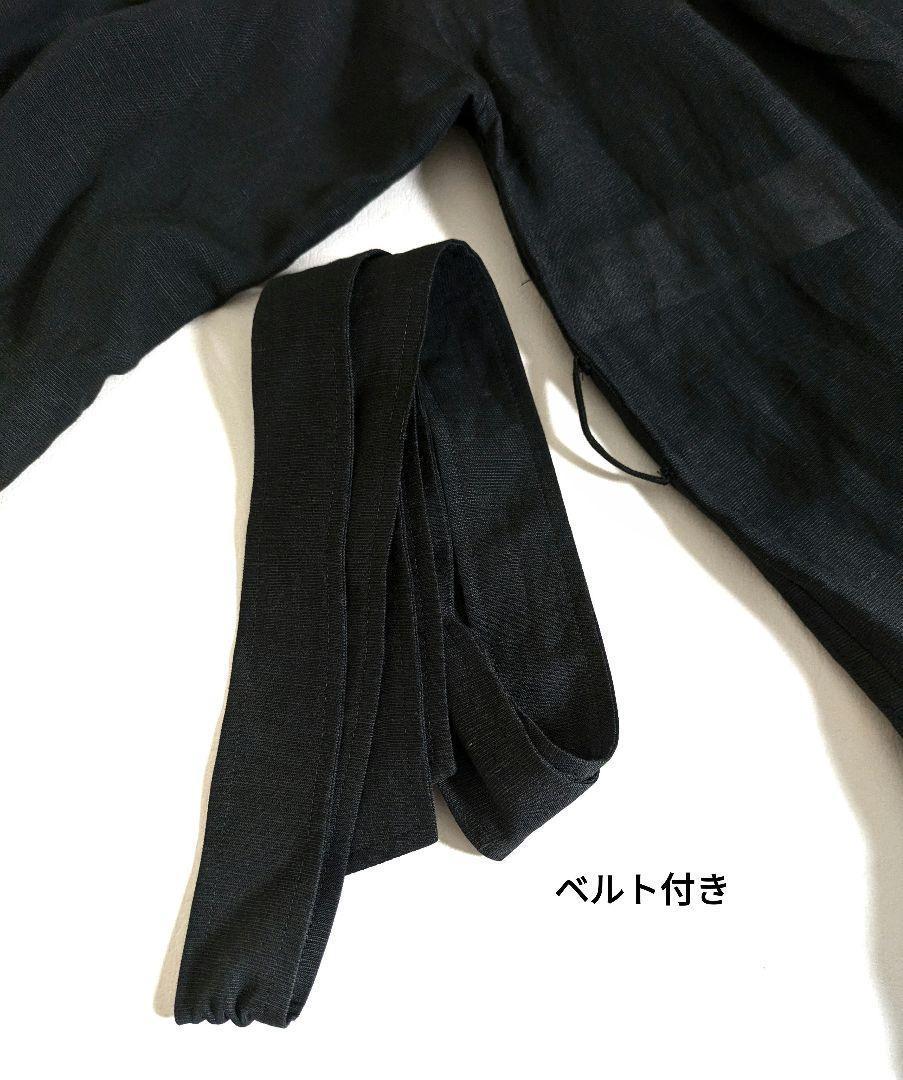 BEIGE.／VALLET ロングシャツジャケット ワンピース ブラック 黒