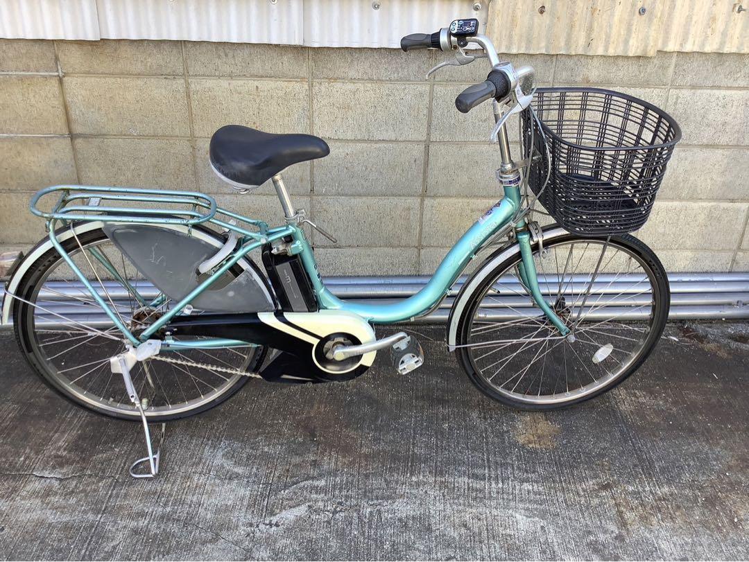 ブリヂストン新機種電動アシスト自転車アシスタ24インチブルーアルミボディー