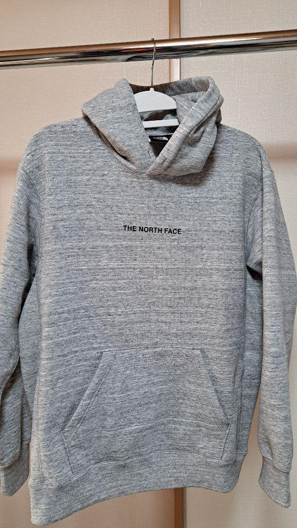 THE NORTH FACE グレー フード付きパーカー　Ｌサイズ