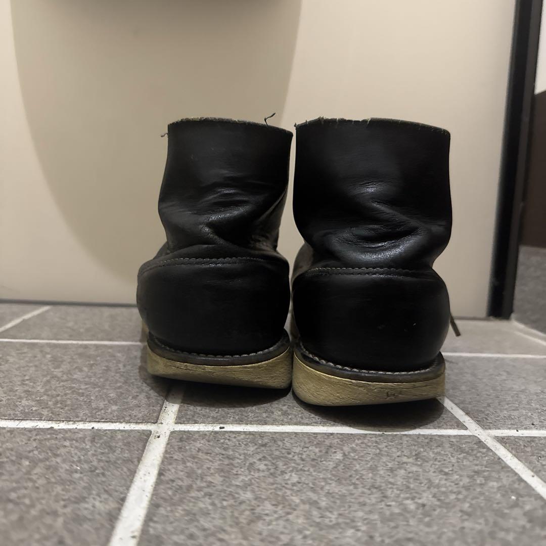RED WING ブーツ　26.5cm　プレーントゥ　刺繡羽タグ
