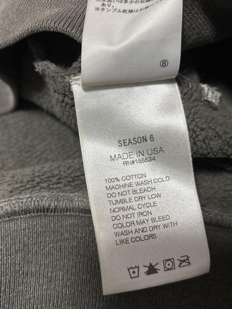 YEEZY SEASON 6 crewneck スウェット