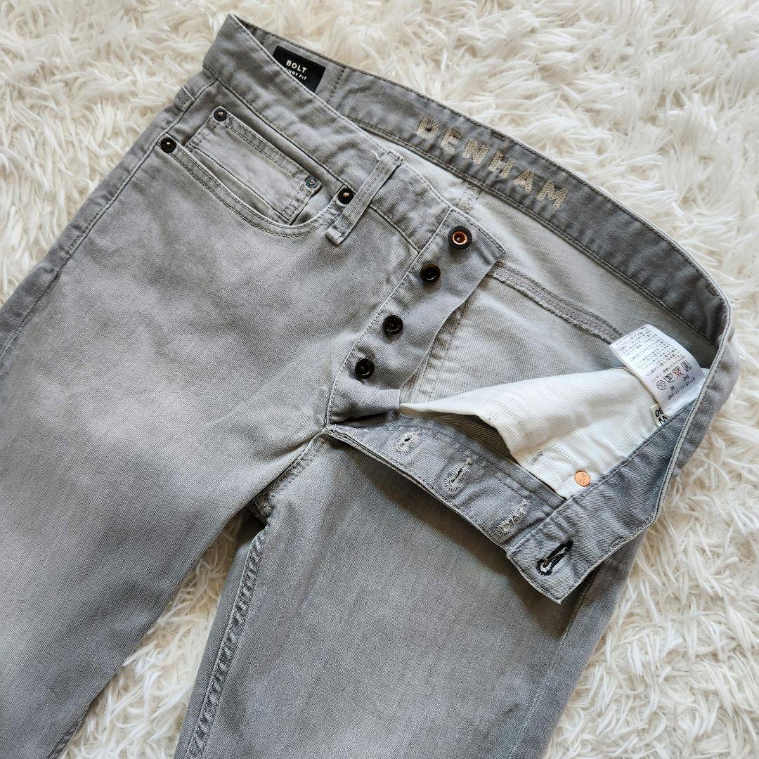 DENHAM BOLT スキニーフィットデニム ボタンフライ 【W30】