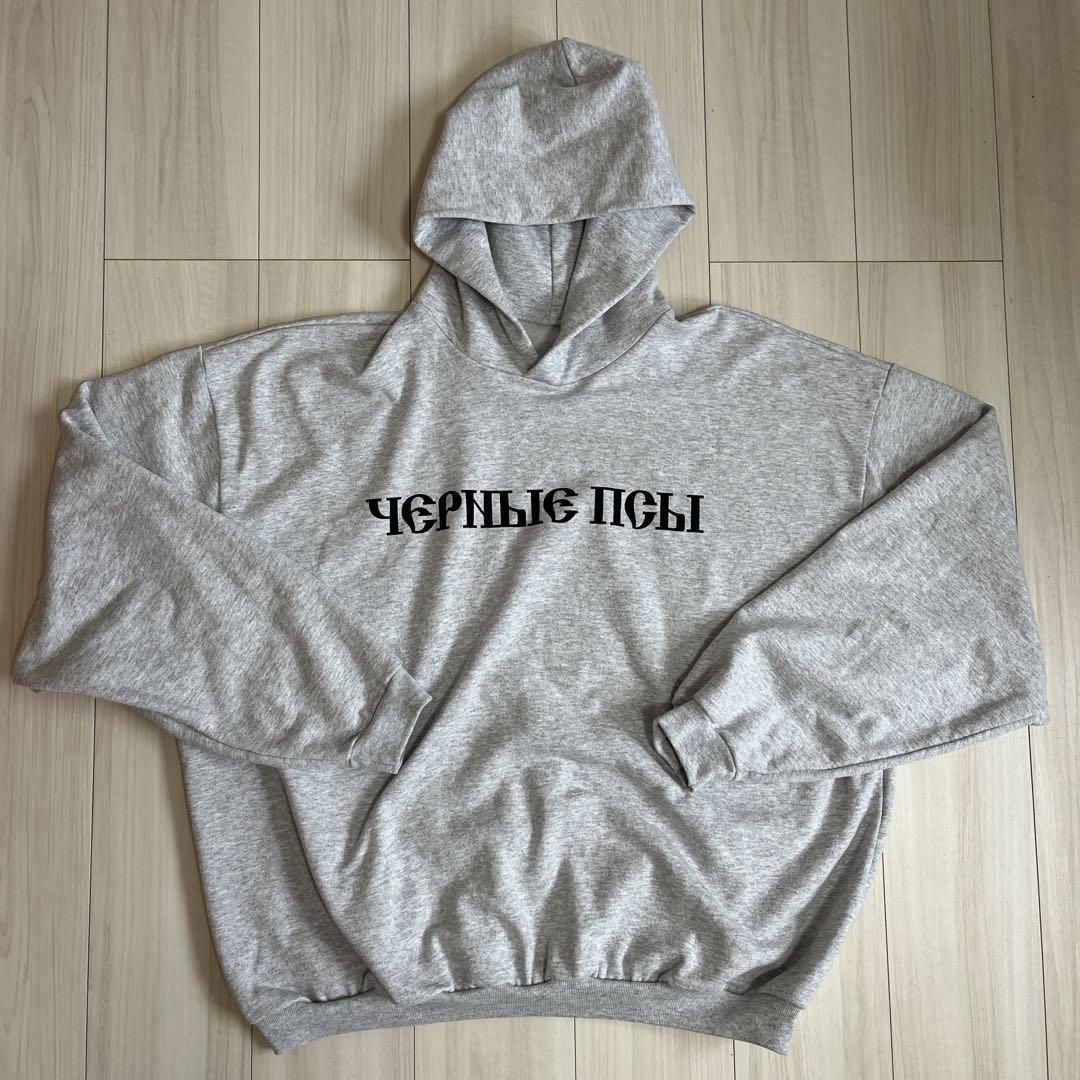 ★海外限定!入手困難激レア!YEEZY GOSHA BLACK DOGS パーカー ☆海外限定!入手困難激レア!YEEZY GOSHA BLACK DOGS パーカー