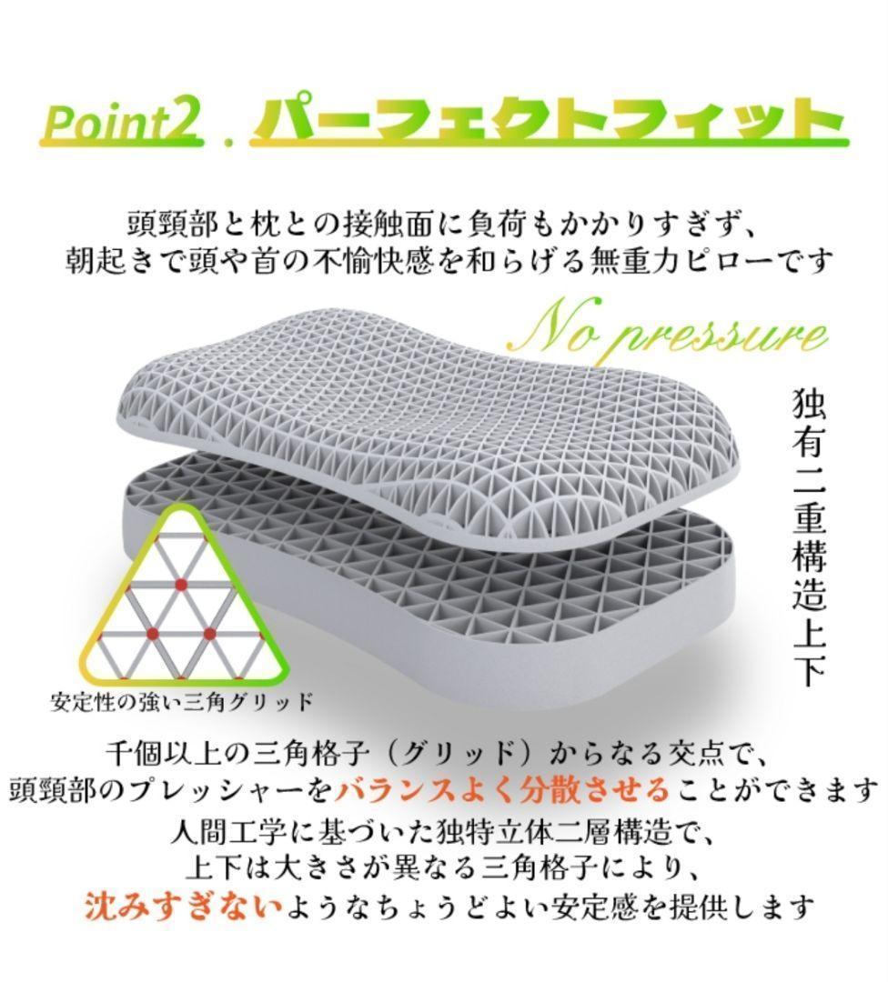 ✨高級高反発枕✨ぐっすりと眠れるグリッド枕 高品質 グリッド枕 ジェルピロー 高級高反発枕 ぐっすりと眠れるグリッド枕 ジェルピロー 高品質
