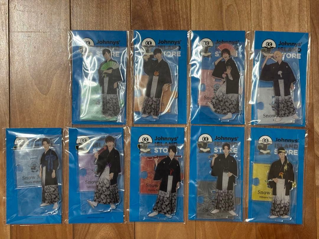 SnowManアクスタ3種