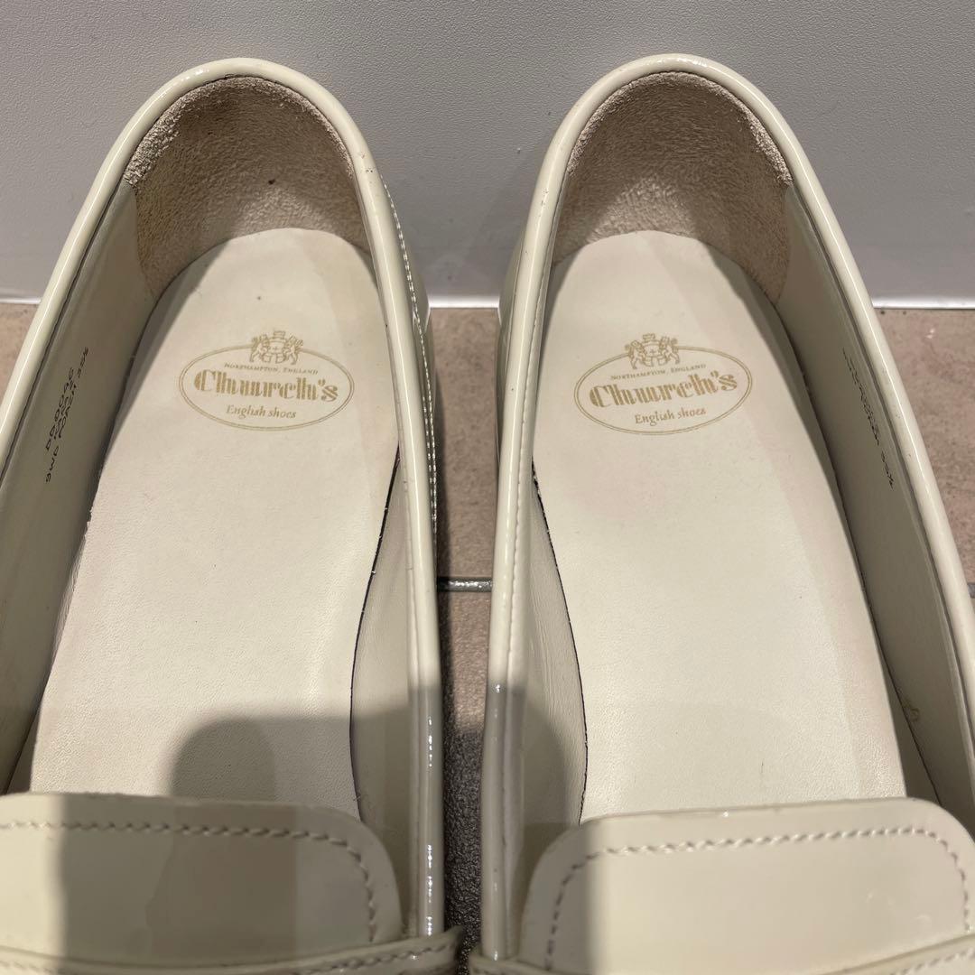 Church’s チャーチ　ローファー　351/2 アイボリー　レディース