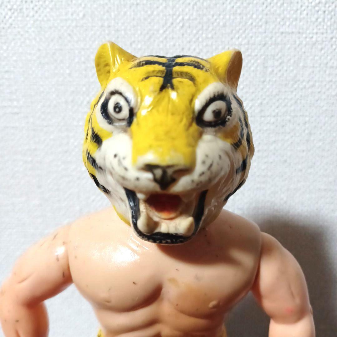 【希少品】当時物 1969年 タイガーマスク ソフビ 当時物 1969年日本製 希少タイガーマスク ソフビフィギュア
