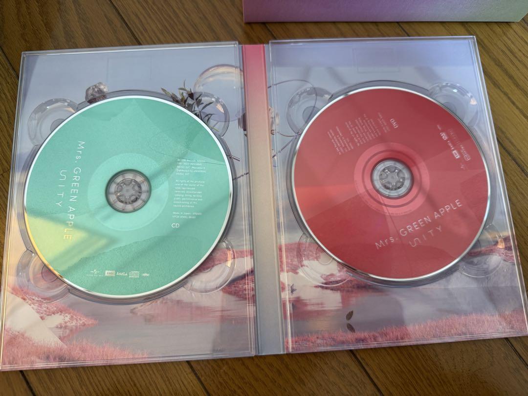 Mrs. GREEN APPLE Unity [完全生産限定盤]グッズなし