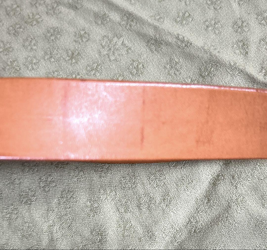 北欧暮らしの道具店　ART BROWN レザーベル　キャメル